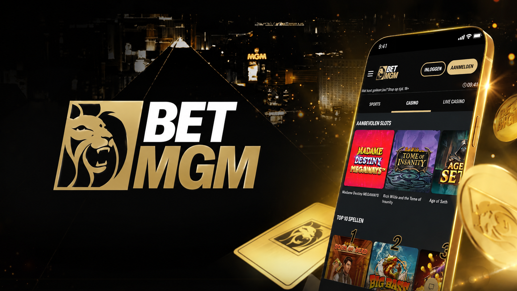 BetMGM Casino App-schermafbeelding